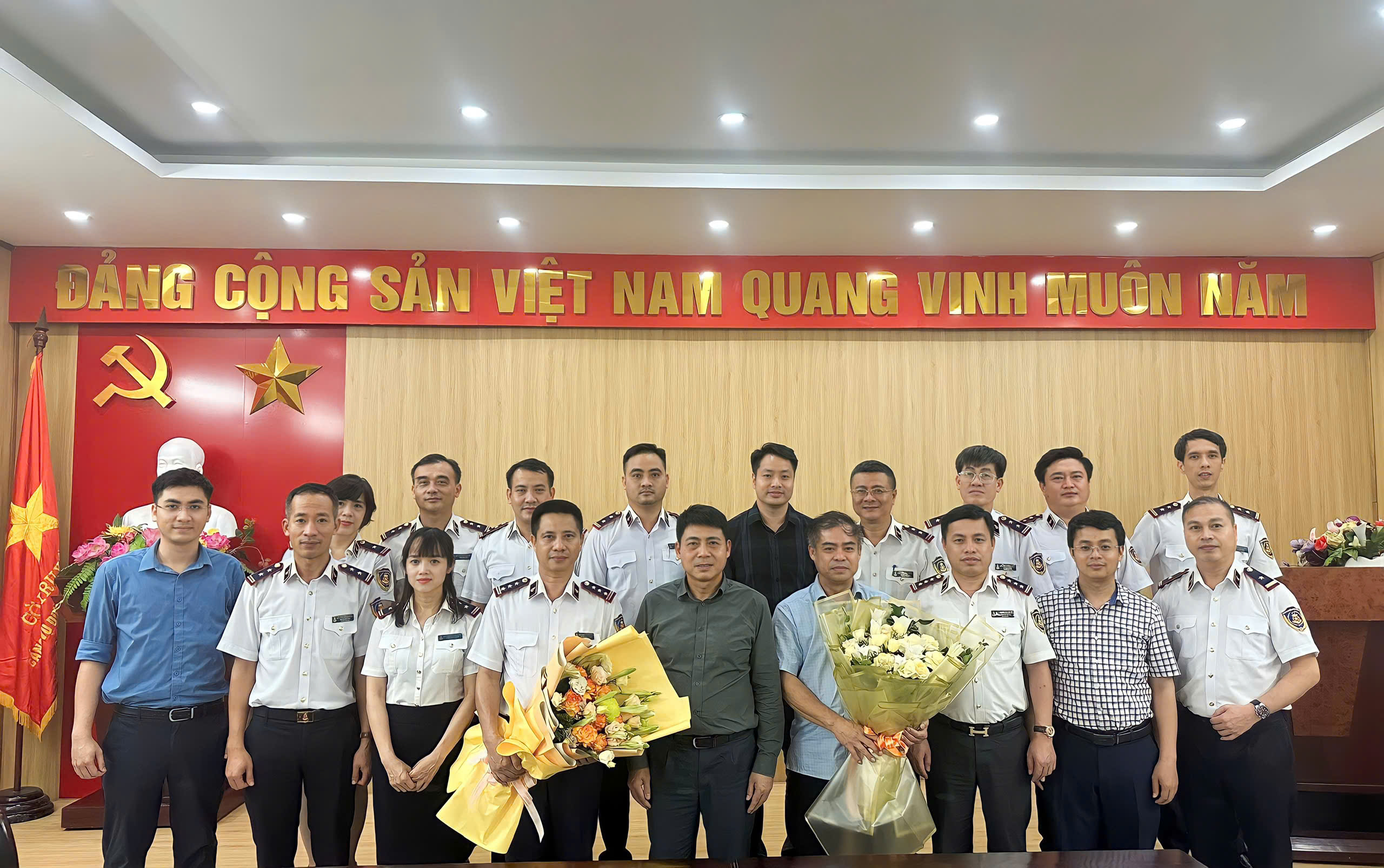 Lễ công bố Quyết định của Cục trưởng Cục Hàng hải và Đường thủy Việt Nam về công tác cán bộ